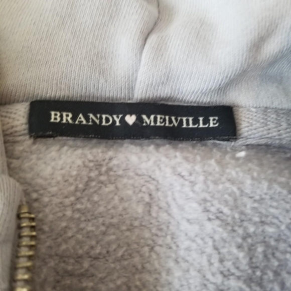 Brandy Melville christy hoodie in periwinkle - Picture 4 of 6